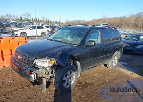 2006 Toyota Highlander V6 from USA, damaged, VIN JTEDP21A860091779